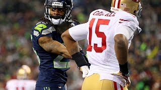 quotRichard Sherman Interviewquot  quotMichael Crabtreequot Seahawks Vs 49ers [upl. by Elsy]