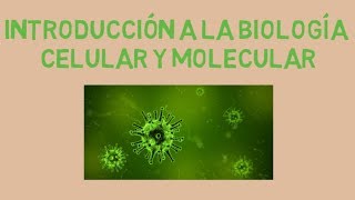 Introducción a la biología celular y molecular descubrimiento de la célula y teoría celular [upl. by Macdermot]