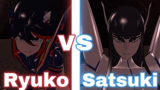 Ryuko Matoi Vs Satsuki Kiryuin GMOD [upl. by Nallij]