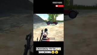 CROSSBOW SHOCKING MYTH 🤯😮 shortvideo bgmi viral gaming [upl. by Dronski]