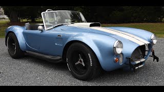 2018 SPCNS Factory Five Ford Shelby 427 Cobra for safe  Public Auction 62624 [upl. by Ahseekal]