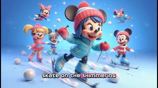 quotSkiing and Skating with Friends Join Minnie on a Magical Winter Adventurequot Cartoon Nursery Kids [upl. by Pedersen]