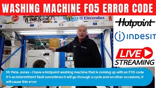 Fix Hotpoint amp Indesit Washing Machine F05 or F11 Error Not Draining  Easy DIY Guide [upl. by Kassey829]