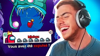 PTDRRRR MON PLUS GROS FOU RIRE SUR CETTE GAME  😭😭 Among Us [upl. by Lashar]