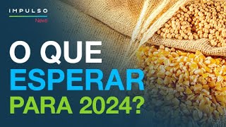 Mercado de grãos o que esperar em 2024  Impulso News EP 141 [upl. by Anderer17]