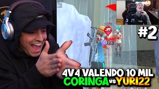 PRIMEIRA PARTIDA 4V4 TIME DO CORINGA vs TIME DO YURI22 ep 2 [upl. by Duvall]