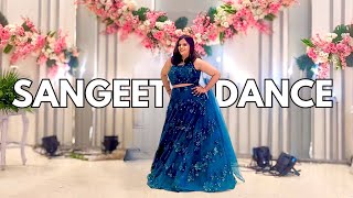 SANGEET DANCE  SISTERS WEDDING DANCE  DESI GIRL  LONDON THUMAKDA  SAUDA KHARA KHARA  WEDDING 😍 [upl. by Aala]