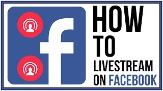 How To Live Stream On Facebook  Facebook Tutorial [upl. by Timi]