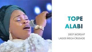 Tope Alabi  You Are Worthy Live Ministration  LAGOS MEGA CRUSADE 2021 [upl. by Demahom775]