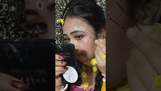 Radha Rani Chandan Kolka Design makeup [upl. by Kam]