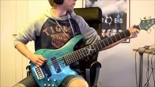 Amon Amarth  Father of the Wolf Bass cover [upl. by Yadsendew]