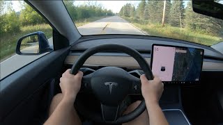 Tesla Model Y Long Range  What will change in the upcoming refreshJuniper  POV Drive Review [upl. by Ahsined]