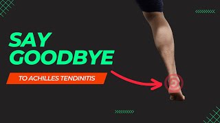 Say Goodbye to Achilles Tendonitis Pain with only 1 Simple Exercise [upl. by Candy564]