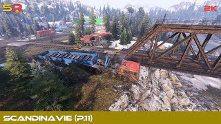 Snow Runner 🚍🚛🚜👀Scandinavie 39  Ravitaillement Perturbé  🚚🚘 En 2k [upl. by Narba]