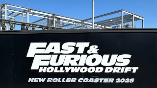 Fast amp Furious Hollywood Drift  Construction Update 2  Universal Studios Hollywood [upl. by Letti991]