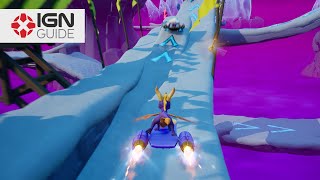 Spyro Reignited Trilogy Walkthrough  Super Bonus Round Turbo Skateboard Race [upl. by Leticia]