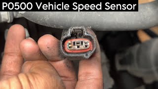 Toyota Corolla Gear Shift Problem  P0500 Vehicle Speed Sensor [upl. by Kaltman]