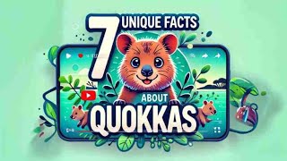 7 Unique Things About Quokkas That Few People Know [upl. by Allx442]