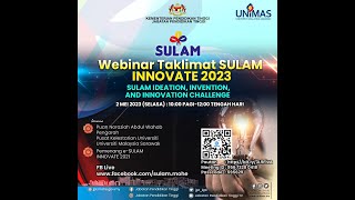 Webinar Taklimat SULAM INNOVATE 2023 [upl. by Sahcnip62]