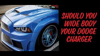 should you widebody your dodge charger [upl. by Atinal186]