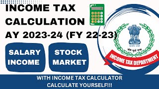 How to calculate income tax 202223 AY 202324 Which tax regime is better for salaried employees [upl. by Atiekahs90]