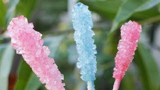 How to Make Rock Candy  Easy Homemade Rock Candy Recipe [upl. by Halilahk]