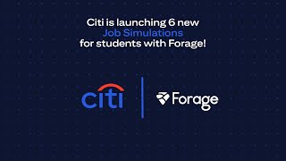 Citi Take your skills to the next level with Forage [upl. by Sevy]