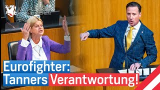 Volker Reifenberger FPÖ Eurofighterskandal Tanners Verantwortung [upl. by Siriso]