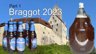 Braggot 2023  Crafting a Unique Braggot  A Fusion of Forest Honey and AlcoholFree Beer [upl. by Atiker430]