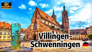 Villingen  The strangest and most beautiful town  13th century ancient city gate  4K 🚶 [upl. by Perrie]