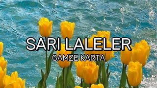 Gamze Karta  Sarı Laleler Lyrics  Sözleri [upl. by Darcie]