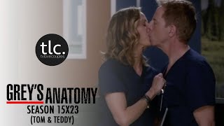 Greys Anatomy Tom amp Teddy Season 15X23 [upl. by Ymiaj917]