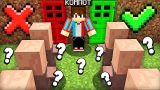 КАКУЮ ДВЕРЬ ВЫБЕРУТ ЖИТЕЛИ В МАЙНКРАФТ  Компот Minecraft [upl. by Goeger]