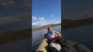 Kokopelli Twain makes for great weekends on Alaskan Lakes packraft Packrafting Fishing alaska [upl. by Sirahc]