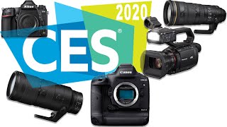 CES 2020 Day One  Featuring Nikon Canon amp Panasonic [upl. by Alaehcim]