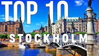 10 BEST Things To Do In Stockholm  Stockholm Travel Guide [upl. by Karita]