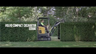 Product video Volvo compact excavator ECR18E [upl. by Agnot360]