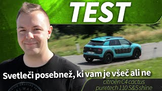 2015 citroën C4 cactus PureTech 110 SampS shine  test [upl. by Tobey]