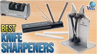 10 Best Knife Sharpeners 2018 [upl. by Rukna]