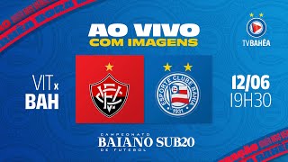 FINAL DO SUB 20  VITÓRIA 0 x 3 BAHIA  AO VIVO E COM IMAGENS  BAIANO 120624 [upl. by Zwiebel]