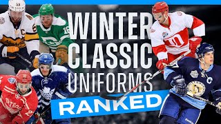 RATE amp RANK AllTime NHL Winter Classic Uniforms Ranked [upl. by Rehpotsihc943]