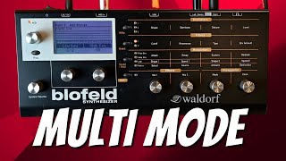 Waldorf Blofeld Multimode 16 track drum machine [upl. by Ettennyl349]