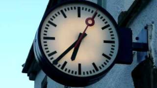 Swiss Railway Station Clock [upl. by Laspisa417]