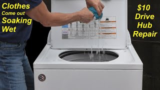 Wash Machine Wont Spin or Drain Properly  Grinding Noise  Clothes Come out Wet [upl. by Anyalram]