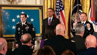 President Obama Awards the Medal of Honor [upl. by Levey]