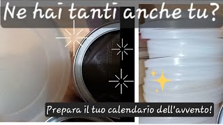 Calendario dellavvento fai da te 2024 Riciclando tappi perline Fiore mandàla calendarioavvento [upl. by Friederike500]