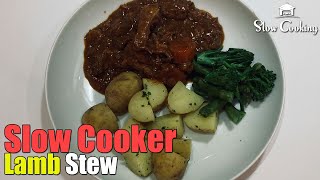 A Beautiful Slow Cooker Lamb Stew [upl. by Yrrep]