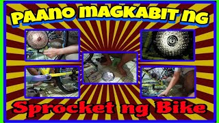 paano Magkabit Ng sprocket ng bike [upl. by Hirz169]