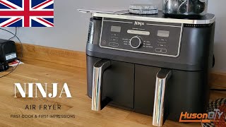 Ninja Air Fryer AF400UK  Huson DIY  First Proper Cook amp First Impressions [upl. by Eresed297]