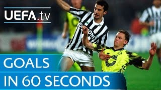 Juventus v Dortmund Goals in 60 Seconds [upl. by Dorree]